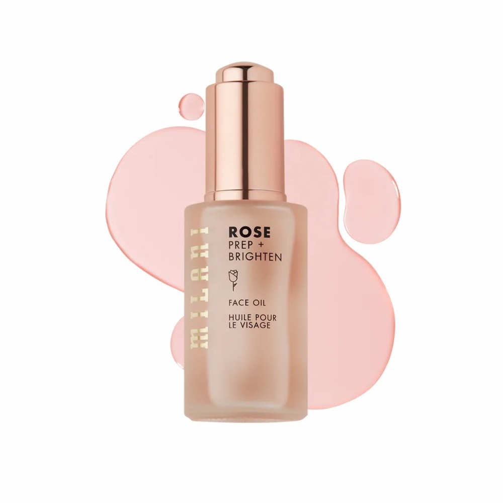 Milani Rose Prep & Brighten Face Oil 1 US fl oz Brand New!